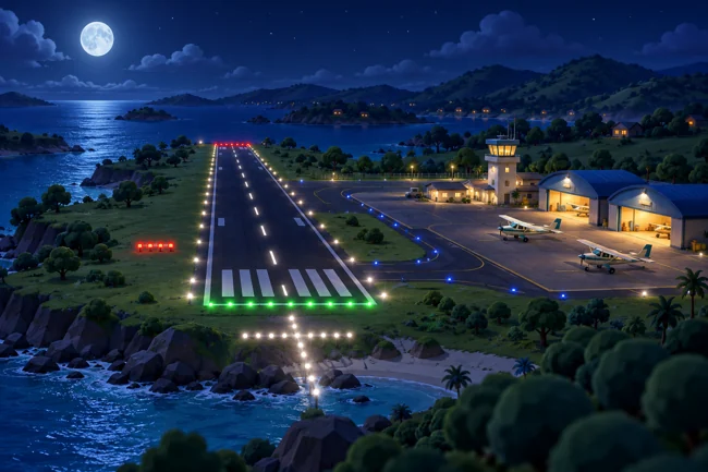After dark mission artwork from Soft Landing